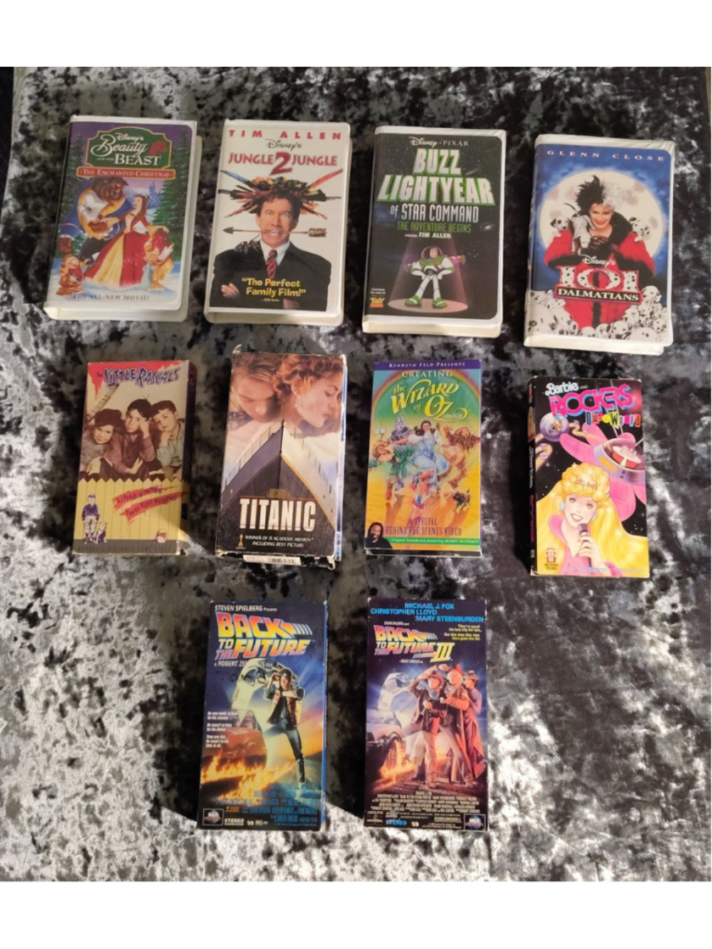 Disney Beauty and the Beast The Enchanted Christmas VHS Tape